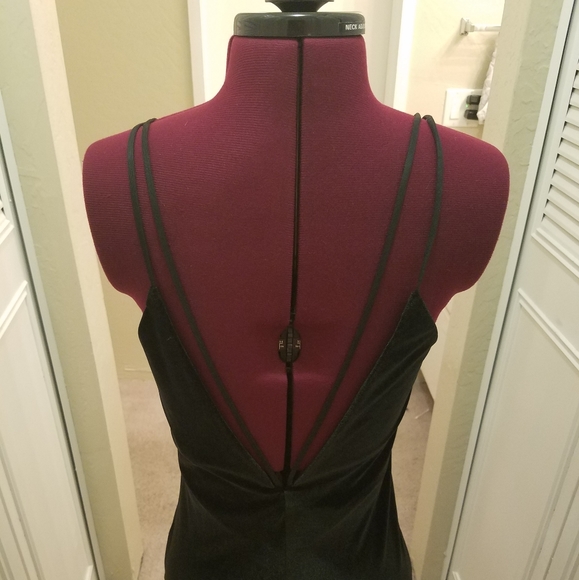 Pins & Needles Black Velvet dress - Picture 2 of 5